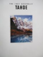 Chevrolet Tahoe (GMT400) brochure USA 1997