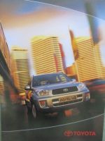 Toyota RAV4 ACA20/21/ZCA25/26 Juni 2000 Englisch