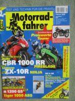 Motorradfahrer Februar 2008