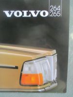 Volvo 264GL GLE 265GL Limousine Kombi 1982
