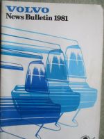 Volvo News Bulletin 1981