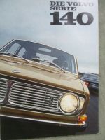 Volvo Serie 140 Prospekt August 1969
