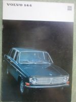 Volvo 144 Prospekt August 1966