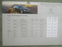 Mercedes Benz E-Klasse T-Modelle Januar 2003