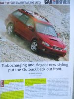 Car and Driver Road Test 2005 Subaru Outback 2.5 XT Limited