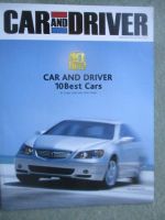 Car and Driver January 2005 Accura R