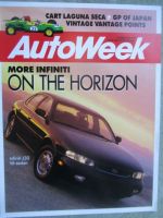 AutoWeek 10/1991 Infiniti J30 V6 sedan
