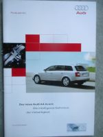 Audi A4 Avant (8E) Produktinformation intern Juni 2001