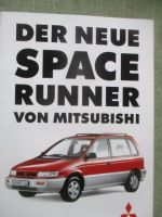 Mitsubishi Space Runner Katalog N10 N20 September 1991