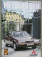 Mitsubishi Galant (E10) Prospekt November 1985