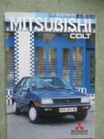 Mitsubishi Colt (C10) April 1986 Katalog Deutsch