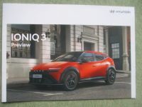 Hyundai Ioniq 3 Preview Modelljahr 2027 Prospekt Austria