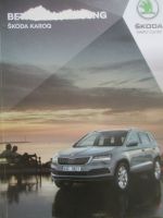 Skoda Karoq Betriebsanleitung Deutsch Juli 2020