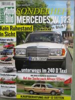 Auto Bild klassik Sonderheft Mercedes W123