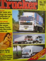 Trucker Fernfahrer Magazin Dezember 1985