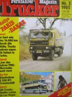 Trucker Fernfahrer Magazin März 1985