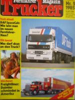 Trucker Fernfahrer Magazin Mai 1985