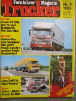 Trucker Fernfahrer Magazin September 1985