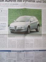 Automobil Revue Test 71/2000 Alfa Romeo 147