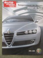 auto motor & sport 2/2006 Alfa 159 Diesel im Tank