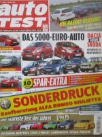 auto test 2/2011 Alfa Romeo Giulietta Kaufberatung Sonderdruck