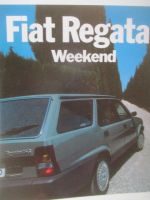 FIAT fahren 4/1985 Fiat Regata Weekend