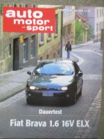 auto motor & sport 21/1998 Dauertest Fiat Brava 1.6 16V ELX
