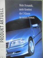 Mercedes Benz C-Klasse W202 Produkt Aktuell März 1997