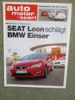 auto motor & sport 8/2013 Seat Leon