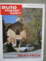 auto motor & sport 16/1996 Seat Ibiza Dauertest