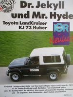 Off Road 3/1995 Toyota KJ 73 Huber vs. Serie Sonderdruck