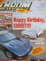 Chrom & Flammen April 2003 Chevrolet Corvette wird 50!
