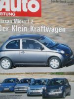 Auto Zeitung 5/2003 Nissan Micra 1.2 Sonderdruck