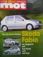 mot 14/2000 Skoda Fabia Vergleichstest