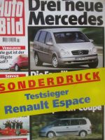 Auto Bild 3/1998 Sonderdruck Testsieger Renault Espace