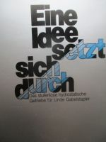 Linde Eine Idee setzt sich durch Gabelstabler