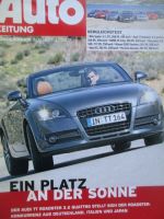Auto Zeitung 7/2007 Audi TT Roadster 3.2 Quattro Vergleichstest