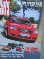 Auto Bild 35/2003 Audi TT 3.2 Vergleichstest Testsieger