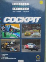 DSF Dieter L. Scharnagl Ferdi Kräling Cockpit Rennsport Jahrbuch 1994/1995