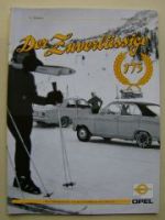 Opel Der Zuverlässige Magazin 175, 70 Jahre P4,Rekord C