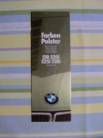 BMW Farben/Polster 518 520i 525i 528i 1981 E28