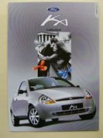 Ford Ka Collection Prospekt Februar 1999 Niederlande NEU