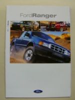 Ford Ranger Prospekt August 1999 NEU