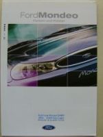 Ford Mondeo Farben & Polster Juli 1999 NEU