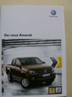 VW Amarok Prospekt März 2010 +Preisliste NEU N817