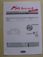 Ford Ka kool Januar 1999 NEU