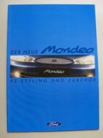 Ford Mondeo RS Styling und Zubehör Prospekt Oktober 1996