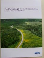 Ford Focus CNG Transit CNG Erdgasfahrzeuge März 2004 NEU