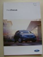 Ford Focus Oktober 2002 +Futura +ST170 NEU +Preisliste
