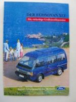 Ford Econovan XLT Prospekt Juni 1989